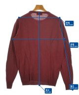 JOHN SMEDLEY（ジョンスメドレー）ニット・セーター 赤 サイズ:XS メンズ/2200725844097