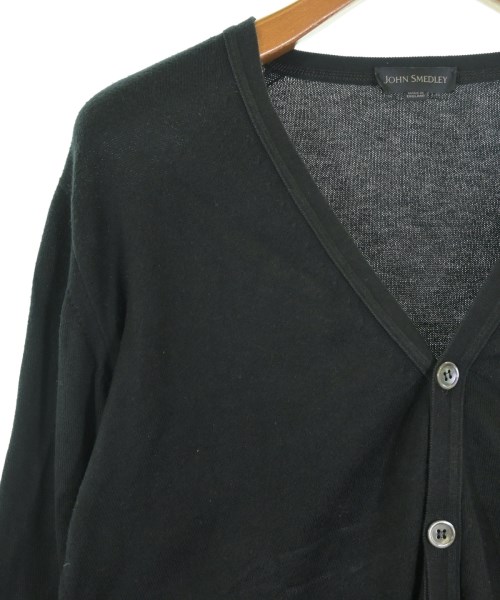 JOHN SMEDLEY（ジョンスメドレー）カーディガン 黒 サイズ:XS メンズ/2200725844103