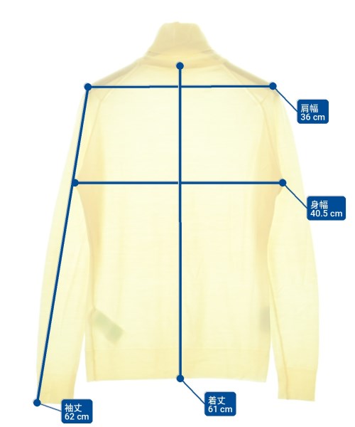 JOHN SMEDLEY（ジョンスメドレー）ニット・セーター 白 サイズ:M レディース/2200725947057