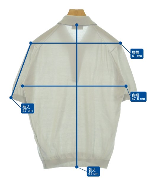 JOHN SMEDLEY（ジョンスメドレー）ニット・セーター グレー サイズ:XS メンズ/2200726691096
