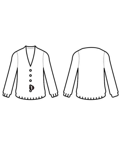 JOHN SMEDLEY（ジョンスメドレー）カーディガン 茶 サイズ:S レディース/2200702598142