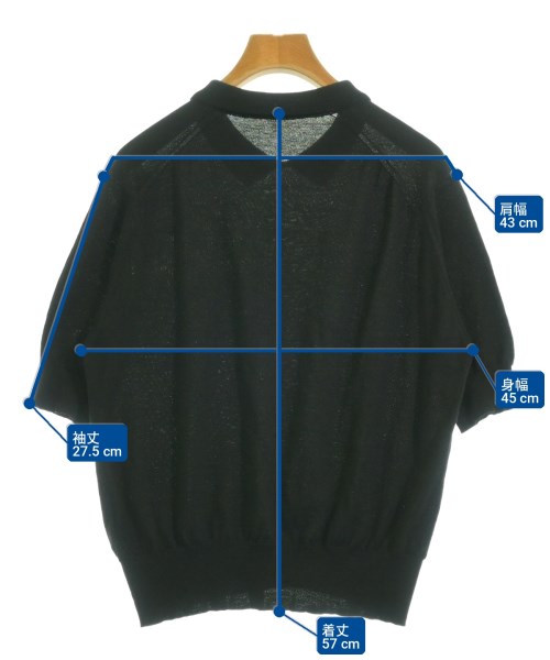 JOHN SMEDLEY（ジョンスメドレー）ニット・セーター 黒 サイズ:-(XL位) レディース/2200727562043