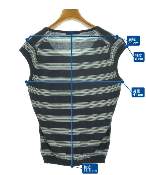 JOHN SMEDLEY（ジョンスメドレー）ニット・セーター 紺 サイズ:M レディース/2200727831149