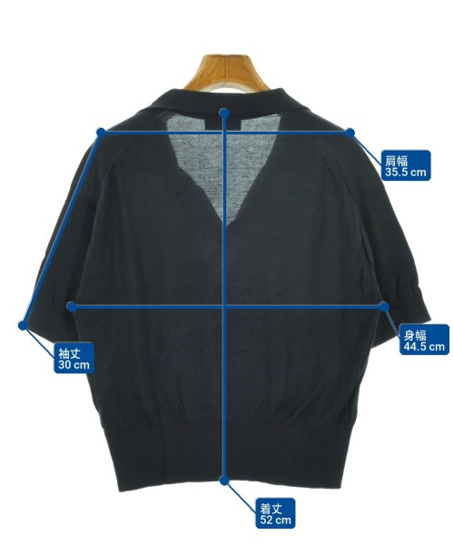 JOHN SMEDLEY（ジョンスメドレー）ニット・セーター 紺 サイズ:S レディース/2200723822493