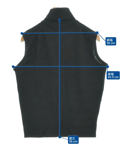 JOHN SMEDLEY（ジョンスメドレー）ニット・セーター 黒 サイズ:L レディース/2200675609081