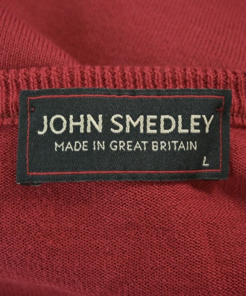 JOHN SMEDLEY（ジョンスメドレー）ニット・セーター 赤 サイズ:L メンズ/2200683252057