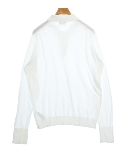 JOHN SMEDLEY（ジョンスメドレー）ニット・セーター 白 サイズ:L メンズ/2200679771012