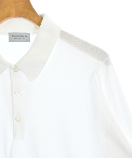 JOHN SMEDLEY（ジョンスメドレー）ニット・セーター 白 サイズ:L メンズ/2200679771012