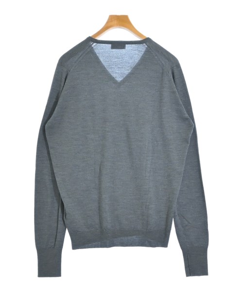 JOHN SMEDLEY（ジョンスメドレー）ニット・セーター グレー サイズ:L メンズ/2200679771036