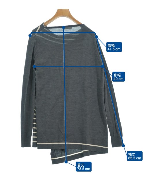 JOHN SMEDLEY（ジョンスメドレー）カーディガン グレー サイズ:S レディース/2200683498028