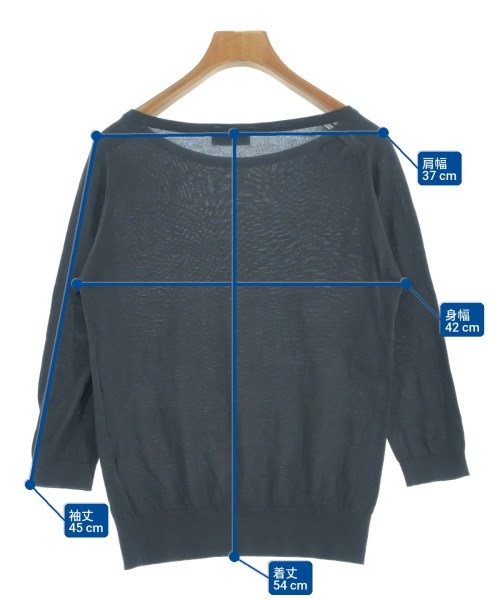 JOHN SMEDLEY（ジョンスメドレー）ニット・セーター グレー サイズ:S レディース/2200681819047