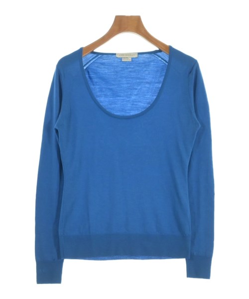 JOHN SMEDLEY(ジョンスメドレー)ニット・セーター 青 サイズ:S/2200680063045
