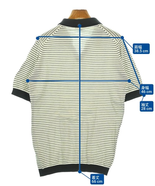 JOHN SMEDLEY（ジョンスメドレー）ニット・セーター 白 サイズ:S レディース/2200685218013