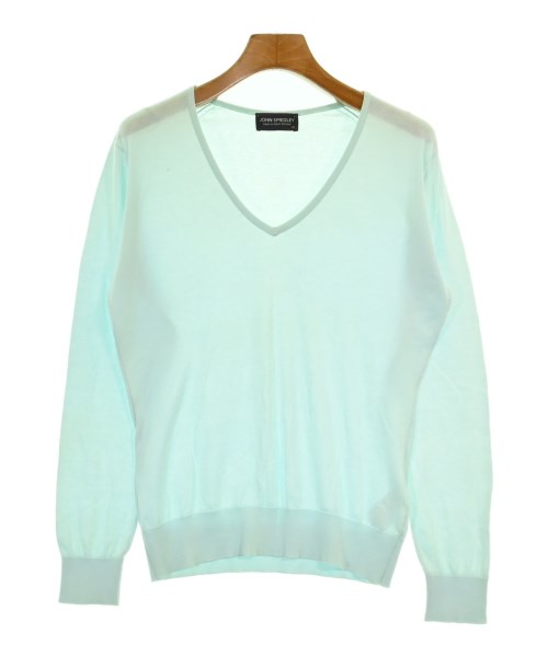 JOHN SMEDLEY(ジョンスメドレー)ニット・セーター 青 サイズ:M/2200679823100