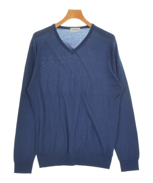 JOHN SMEDLEY(ジョンスメドレー)ニット・セーター 紺 サイズ:XL/2200683775044
