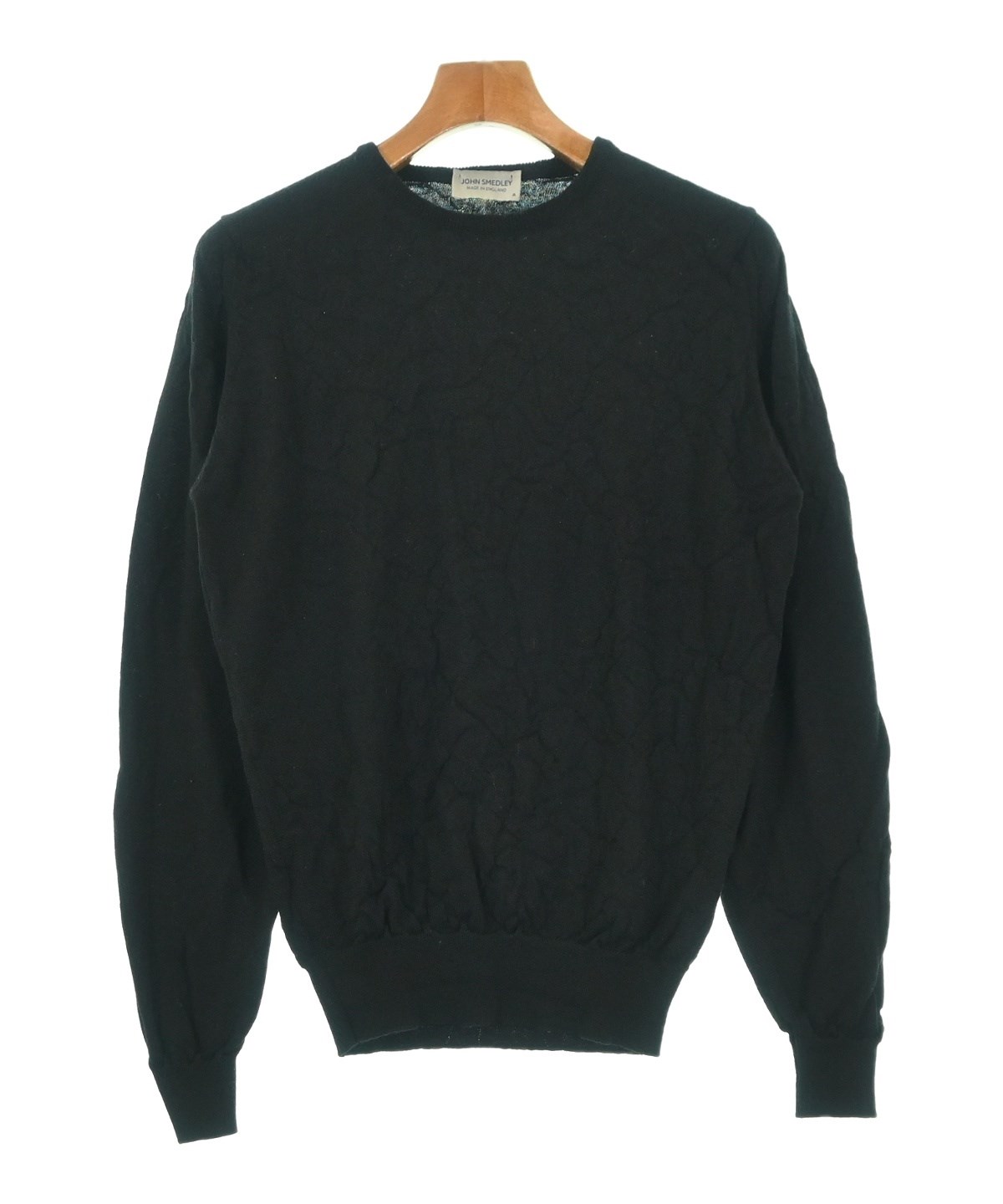 タグ付き新品未使用 JOHN SMEDLEY ニット ブラック JOHN SMEDLEY（ジョンスメドレー）ニット・セーター 黒 サイズ:M