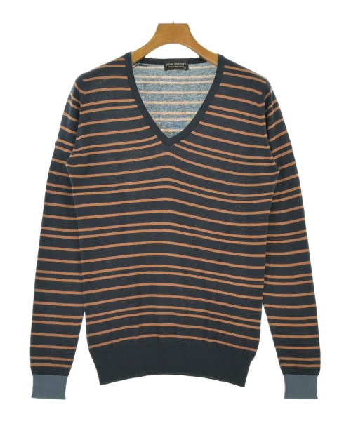 JOHN SMEDLEY(ジョンスメドレー)ニット・セーター 紺 サイズ:XS/2200689960024