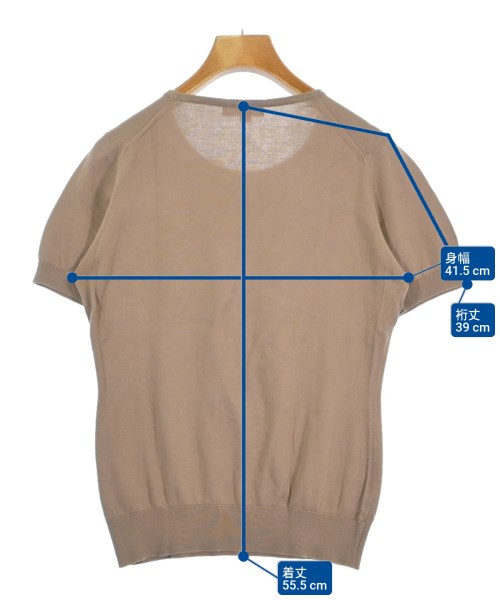 JOHN SMEDLEY（ジョンスメドレー）ニット・セーター ベージュ サイズ:M レディース/2200689977039