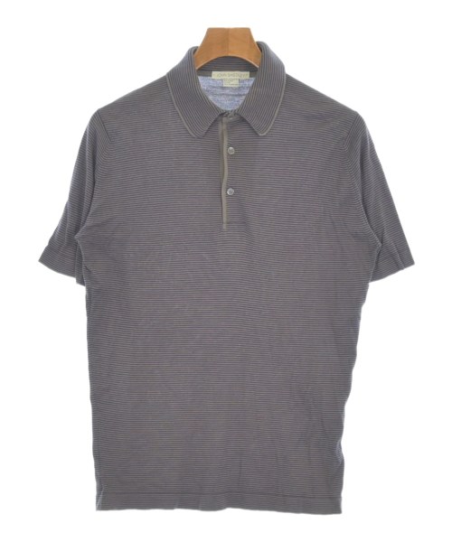 JOHN SMEDLEY(ジョンスメドレー)ポロシャツ 紫 サイズ:S/2200684990156