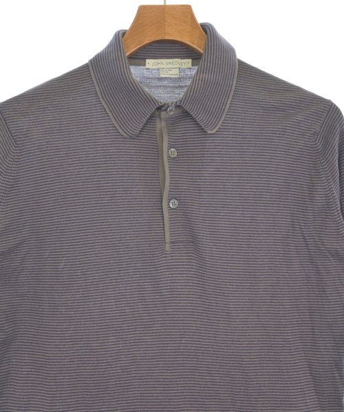 JOHN SMEDLEY（ジョンスメドレー）ポロシャツ 紫 サイズ:S メンズ/2200684990156