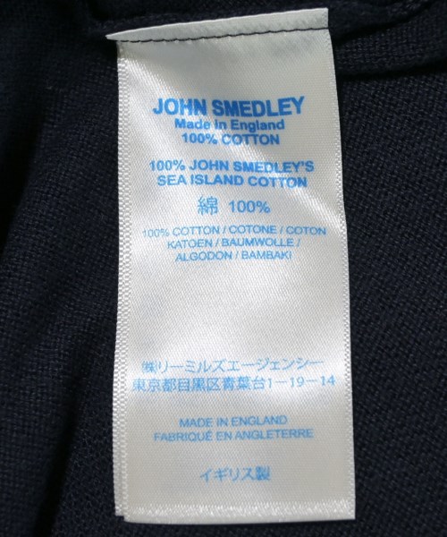 JOHN SMEDLEY（ジョンスメドレー）カーディガン 紺 サイズ:L メンズ/2200691302072