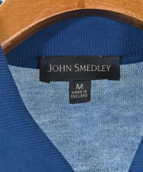 JOHN SMEDLEY（ジョンスメドレー）ニット・セーター 青 サイズ:M メンズ/2200691492018