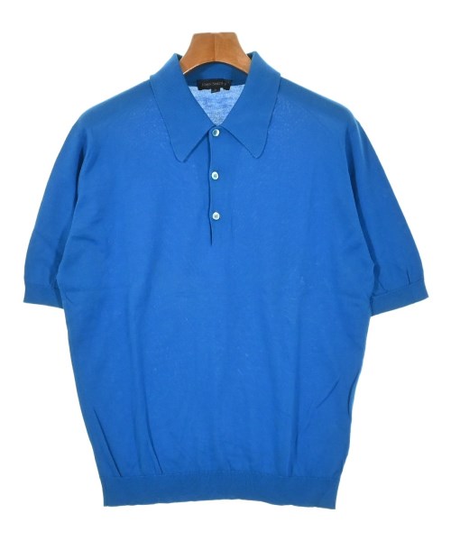 JOHN SMEDLEY(ジョンスメドレー)ニット・セーター 青 サイズ:S/2200691492025