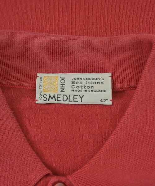 JOHN SMEDLEY（ジョンスメドレー）ニット・セーター 赤 サイズ:42(XS位) メンズ/2200691492032
