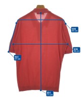 JOHN SMEDLEY（ジョンスメドレー）ニット・セーター 赤 サイズ:42(XS位) メンズ/2200691492032