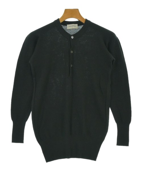 JOHN SMEDLEY(ジョンスメドレー)ニット・セーター 黒 サイズ:S/2200693142065