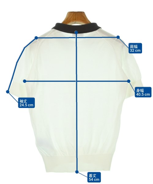 JOHN SMEDLEY（ジョンスメドレー）ニット・セーター 白 サイズ:S レディース/2200693381105
