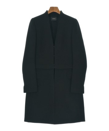 AKRIS（アクリス）チェスターコート 黒 サイズ:38(S位) レディース