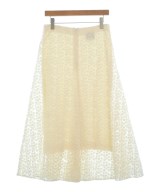 AKRIS（アクリス）ロング・マキシ丈スカート 白 サイズ:44(L位) レディース/2200621005011