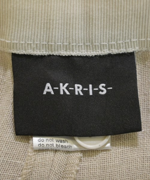 AKRIS（アクリス）スラックス ベージュ サイズ:46(XL位) レディース/2200609650110