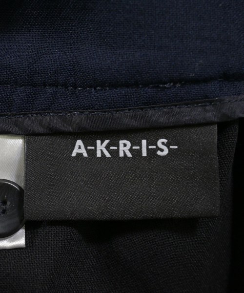 AKRIS（アクリス）スラックス 紺 サイズ:46(XL位) レディース/2200609650134