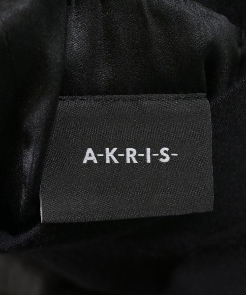 AKRIS（アクリス）ワンピース 黒 サイズ:46(XL位) レディース/2200609650158