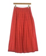 AKRIS（アクリス）ロング・マキシ丈スカート 赤 サイズ:36(XS位) レディース/2200673049087