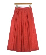 AKRIS（アクリス）ロング・マキシ丈スカート 赤 サイズ:36(XS位) レディース/2200673049087