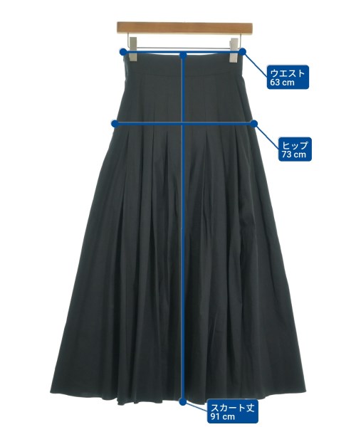 AKRIS（アクリス）ロング・マキシ丈スカート 黒 サイズ:40(M位) レディース/2200673049094
