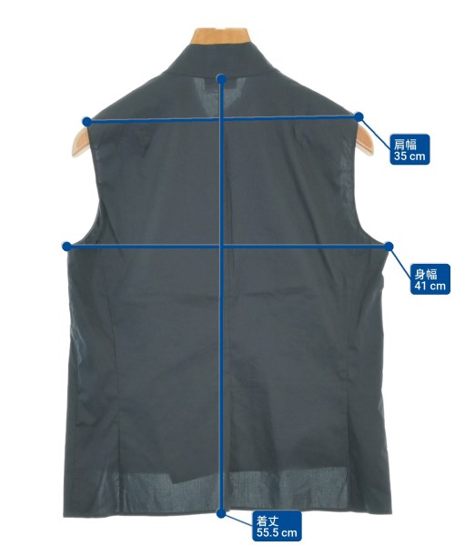 AKRIS（アクリス）カジュアルシャツ 黒 サイズ:36(S位) レディース/2200673049100