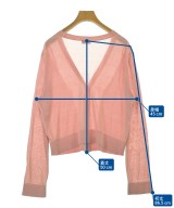 AKRIS（アクリス）カーディガン ピンク サイズ:48(XXL位) レディース/2200677374055