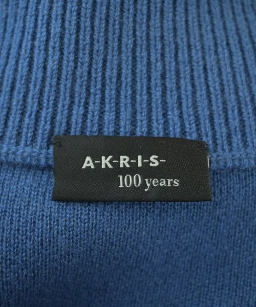AKRIS（アクリス）カーディガン 青 サイズ:40(M位) レディース/2200675787093