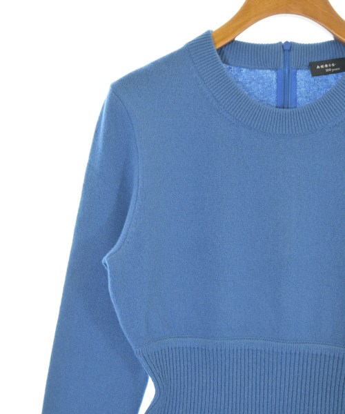 AKRIS（アクリス）ワンピース 青 サイズ:40(M位) レディース/2200675787109