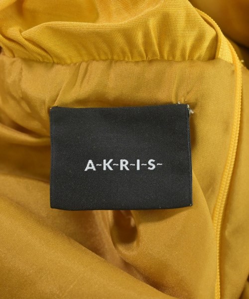 AKRIS（アクリス）ワンピース 黄 サイズ:-(M位) レディース/2200677871059