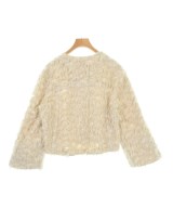 AKRIS（アクリス）ノーカラージャケット ベージュ サイズ:F レディース/2200690246094