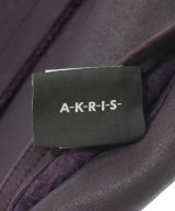 AKRIS（アクリス）ムートンコート 紫 サイズ:40(M位) レディース/2200690246193