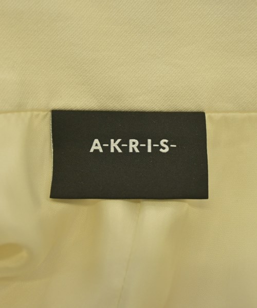 AKRIS（アクリス）ひざ丈スカート 白 サイズ:44(L位) レディース/2200701952020