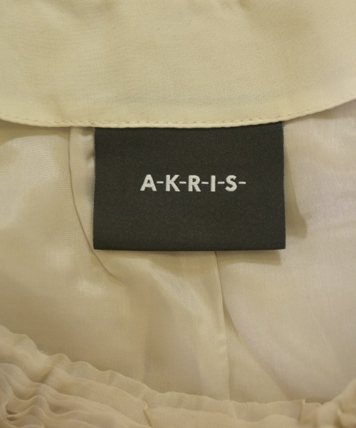 AKRIS（アクリス）ひざ丈スカート ベージュ サイズ:40(M位) レディース/2200655567813