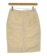AKRIS（アクリス）ひざ丈スカート ベージュ サイズ:40(M位) レディース/2200655567813