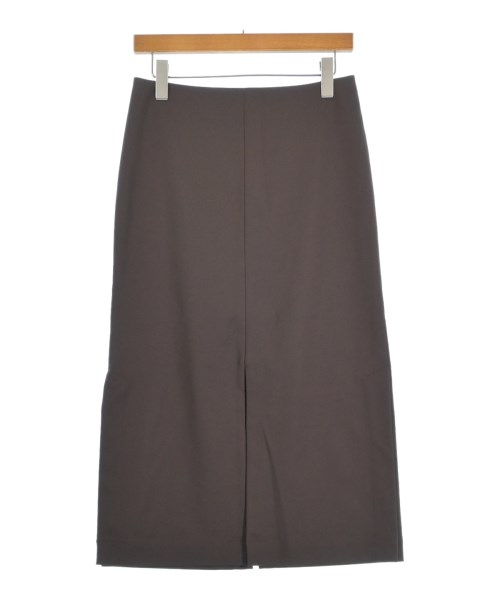 AKRIS(アクリス)ロング・マキシ丈スカート 茶 サイズ:44(L位)/2200646205090